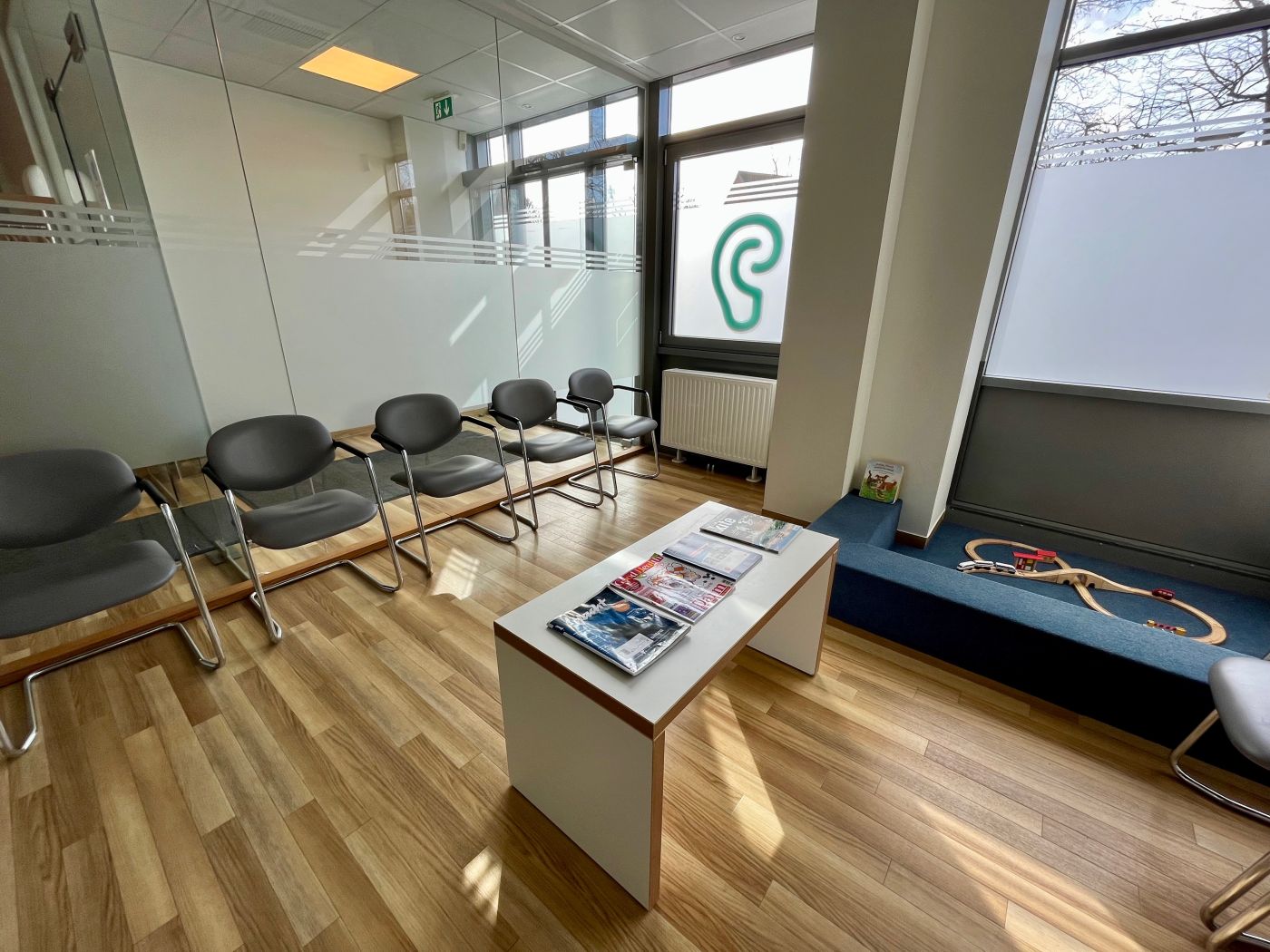 Bild vom Wartezimmer