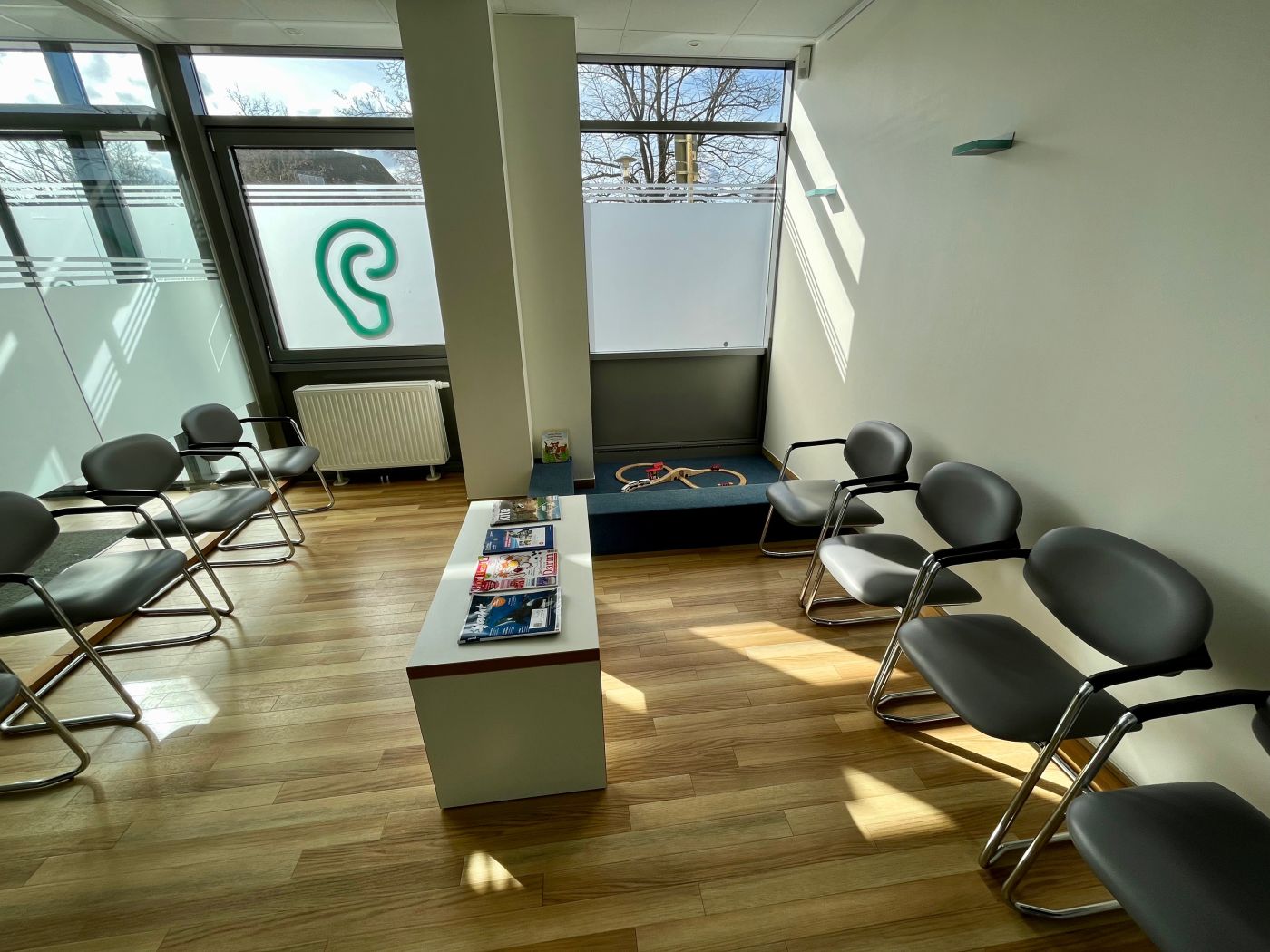 Bild vom Wartezimmer